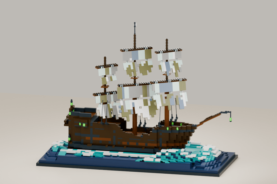 Halloween · The Ghost Ship, front view