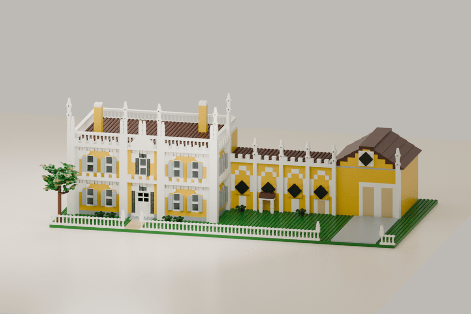 The Kennebunk Wedding Cake House, front view