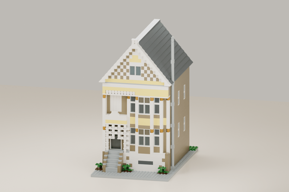 The Alamo Square Painted Lady, front view