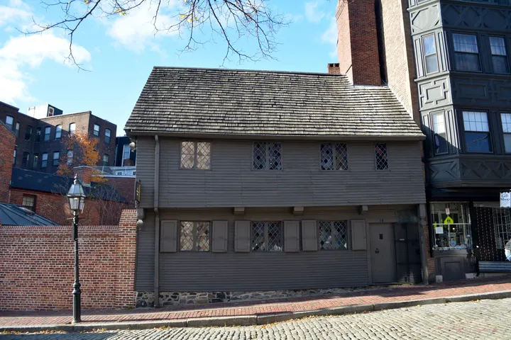 Photo of Paul Revere’s Boston House